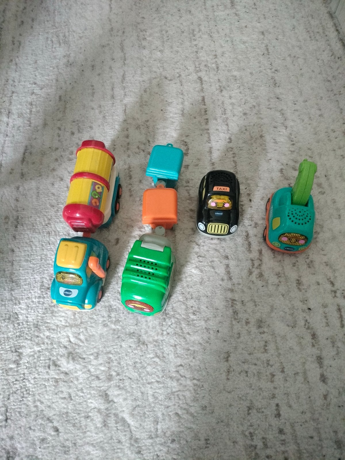 VTech Toet Toet Auto's en aanhangers set, Ophalen, Gebruikt
