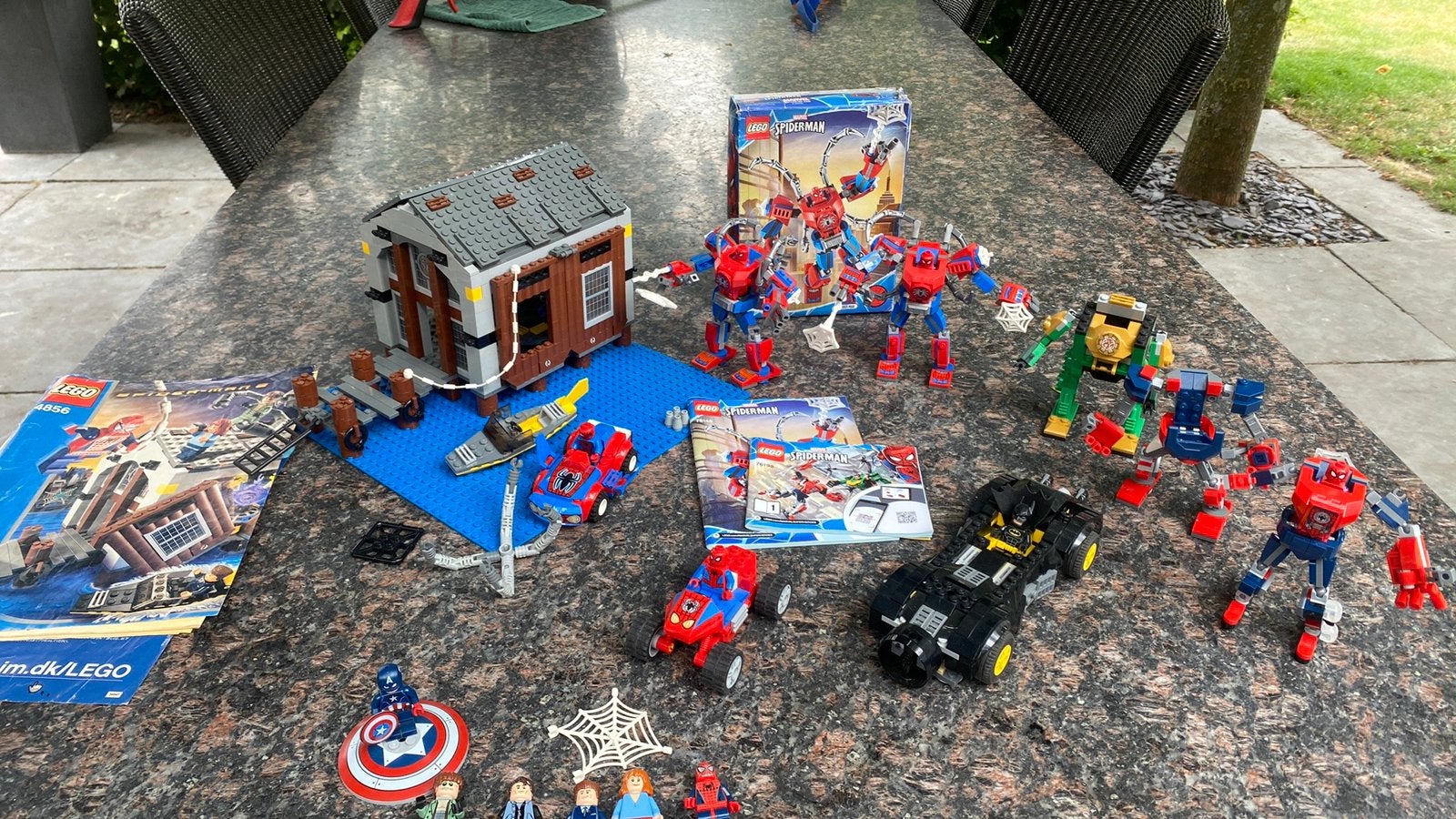 Lego 4856 Marvel Super Heroes Spider-man Doc Ock’s hideout,, Ophalen of Verzenden, Gebruikt, Lego