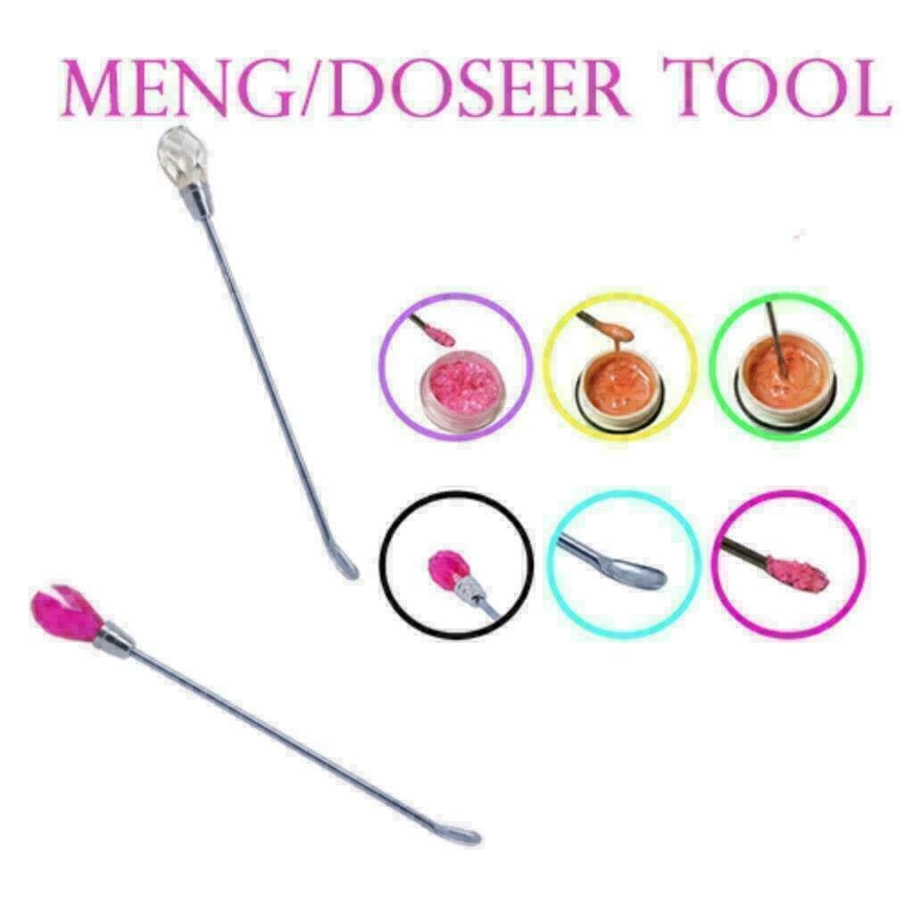 Meng tool / doseer tool voor nail art, TRANSPARANT, Ophalen of Verzenden