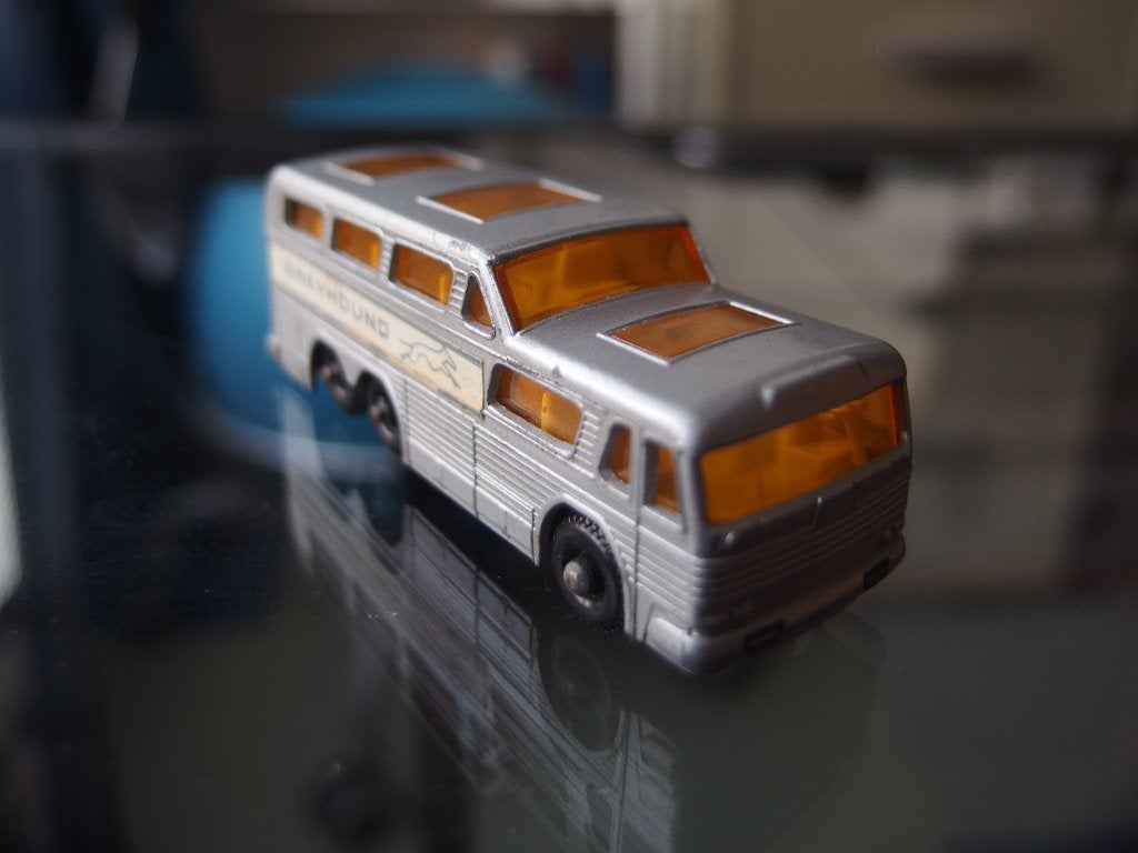 Matchbox Greyhound Coach/Bus no 66 (1966-69), Ophalen of Verzenden, Gebruikt, Bus of Vrachtwagen