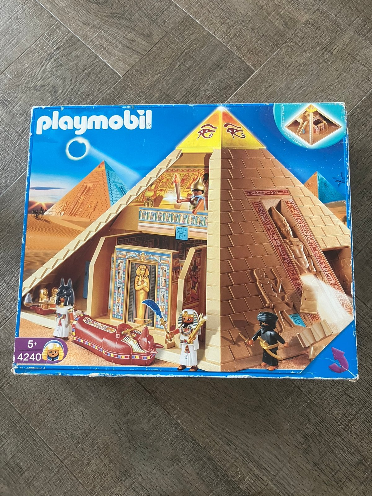 Playmobil Egyptische pyramide 4240, Ophalen, Gebruikt, Complete set