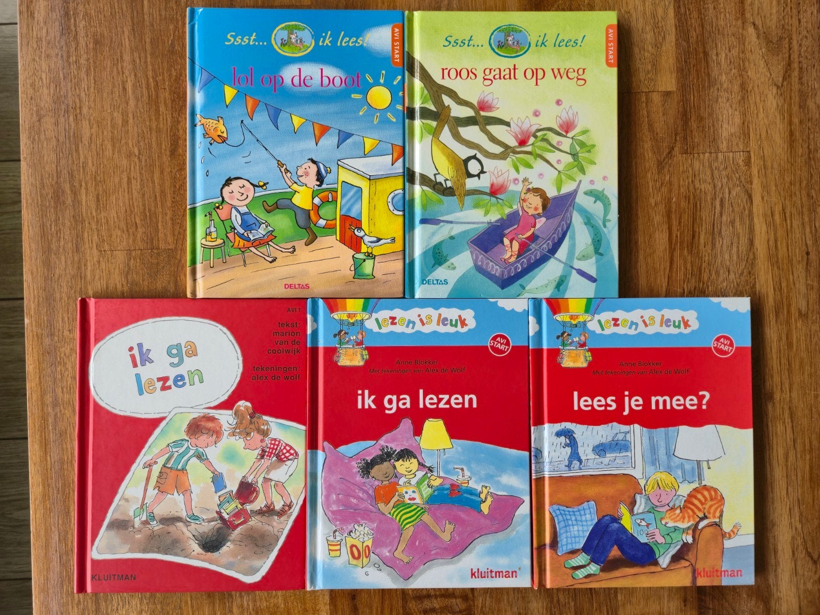 5 leesboekjes AVI Start, Boeken, Ophalen of Verzenden, Zo goed als nieuw