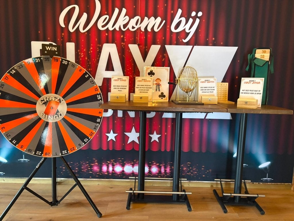 Crazy Bingo spelshow compleet, Ophalen, Gebruikt