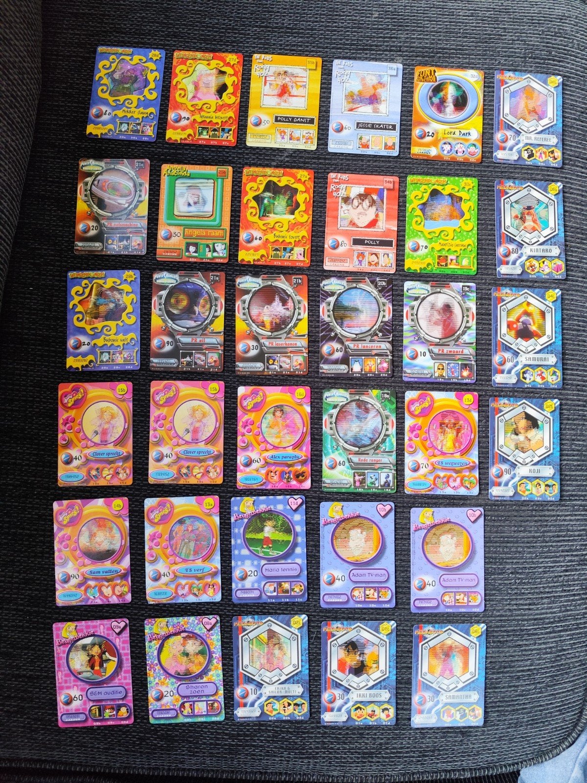 Fox Kids TV Cards - Grote collectie (42 stuks), Ophalen of Verzenden, Gebruikt, Meerdere kaarten