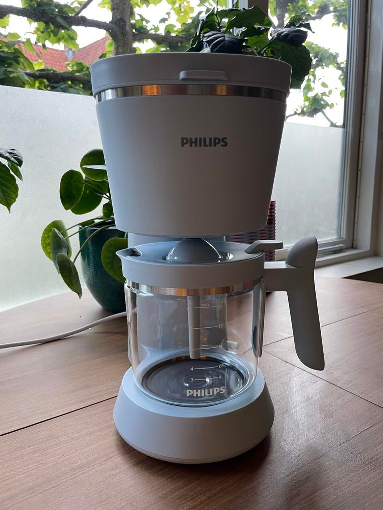 Philips Koffiezetapparaat - Zo goed als nieuw, 10 kopjes of meer, Koffiemachine, Gemalen koffie, Ophalen of Verzenden