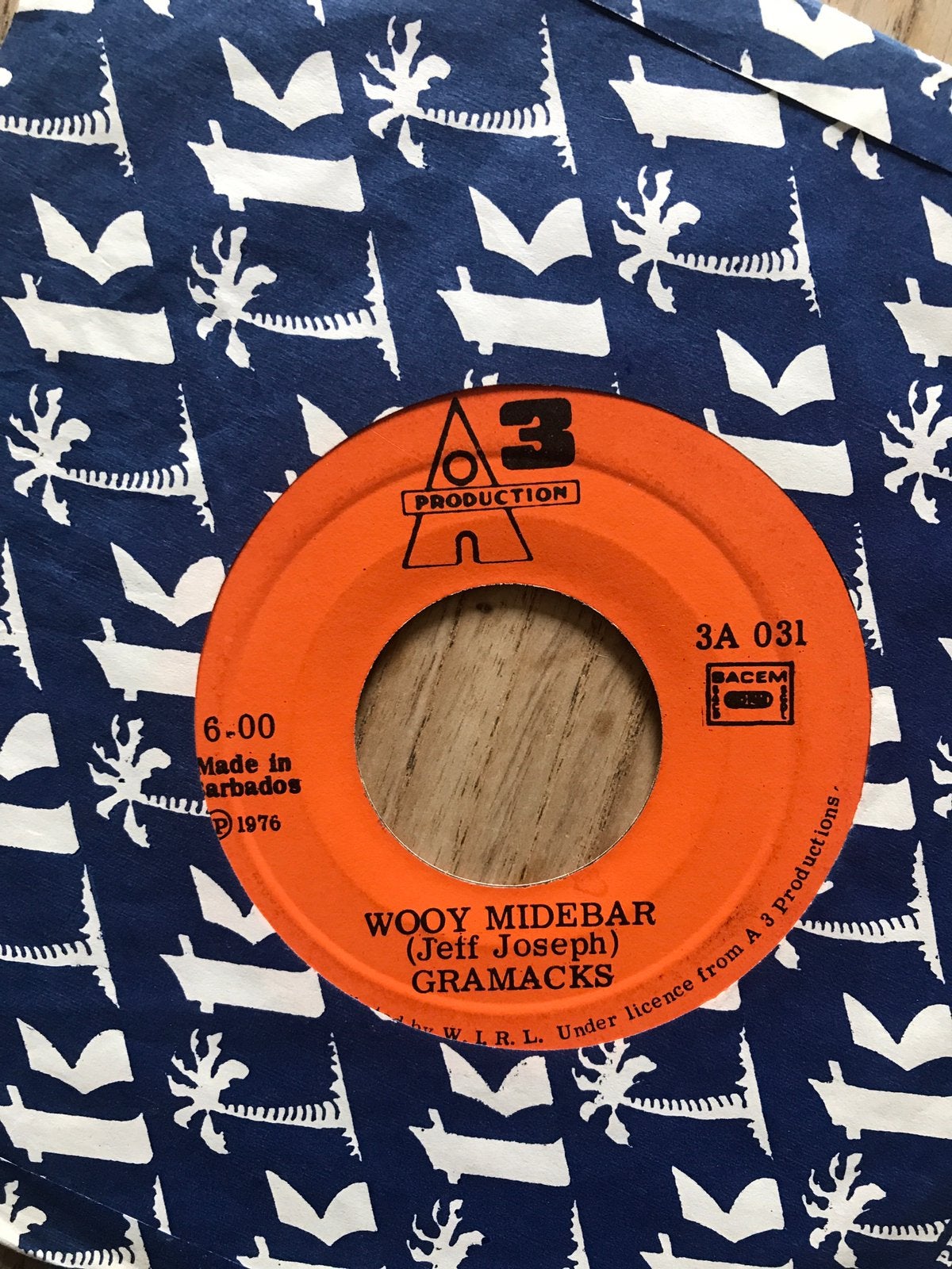 Gramacks / wooy midebar / reggae down, Ophalen of Verzenden, Zo goed als nieuw