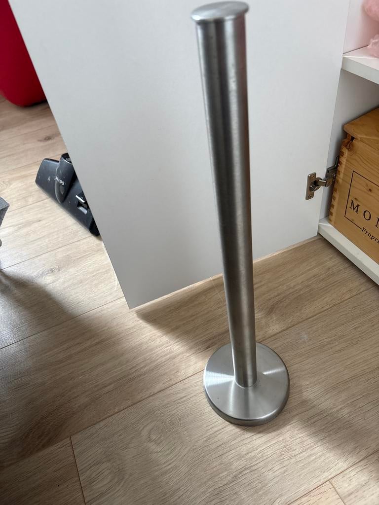 Ikea Grundtal toiletrolhouder, Huis en Inrichting, Badkamer | Badtextiel en Accessoires, Ophalen of Verzenden, Gebruikt, Grijs