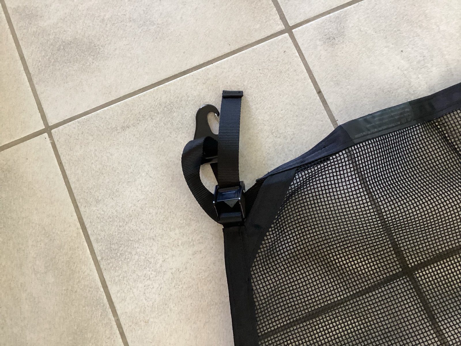 Veiligheidsnet/scheidingsnet/bagagenet voor VW Tiguan, Ophalen, Gebruikt