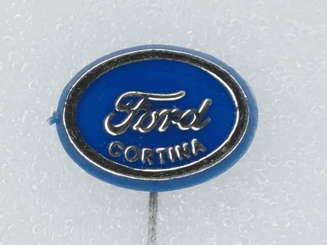 SP1664 Speldje Ford Cortina, Verzamelen, Speldjes, Pins en Buttons, Ophalen of Verzenden, Gebruikt, Overige onderwerpen