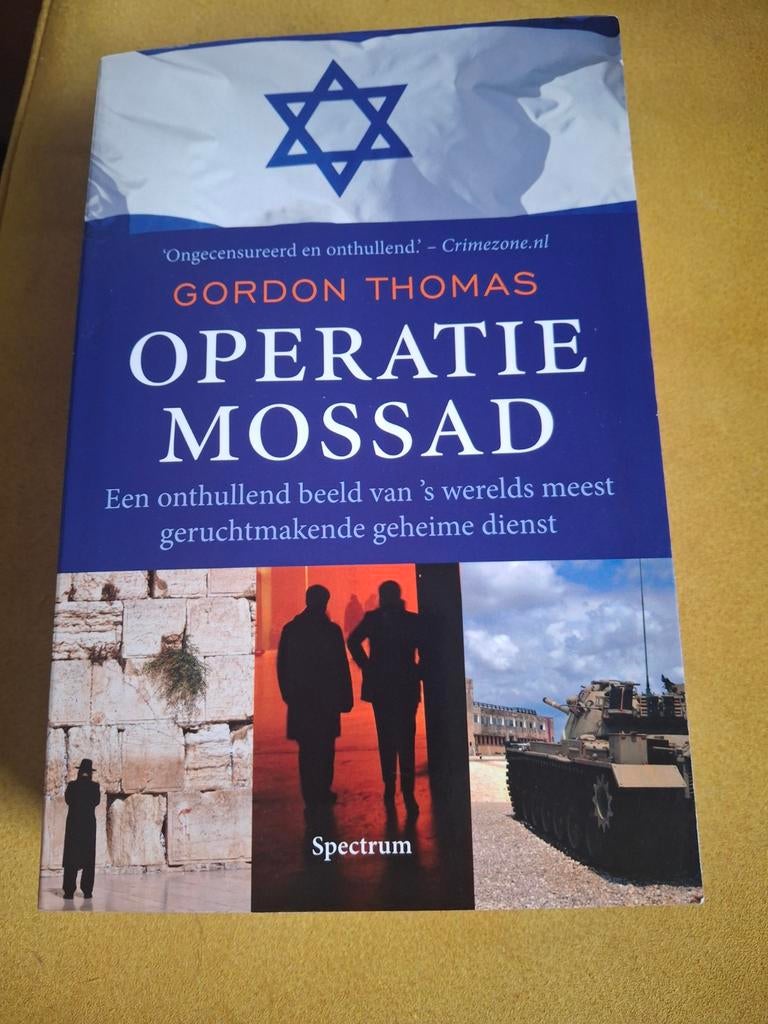 Operatie Mossad - Gordon Thomas (Boek), Ophalen of Verzenden, Gelezen, Gordon Thomas, Europa overig