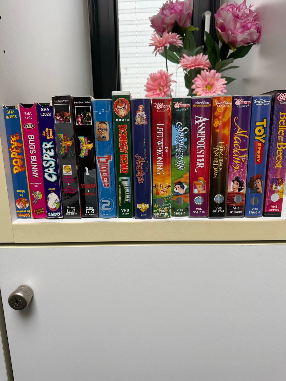 Grote collectie VHS-banden: Disney, Popeye, Casper en meer!, Ophalen, Gebruikt, Alle leeftijden, Kinderfilm
