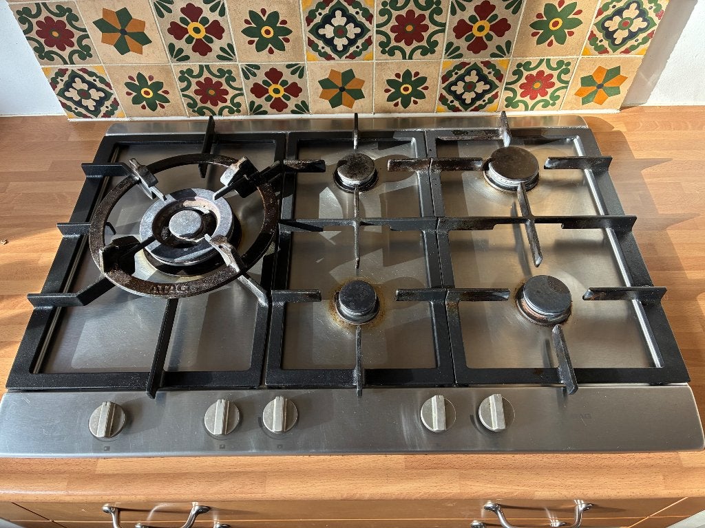 ATAG HG7611A gaskookplaat met wokbrander, Ophalen, Gebruikt, Inbouw, Gas