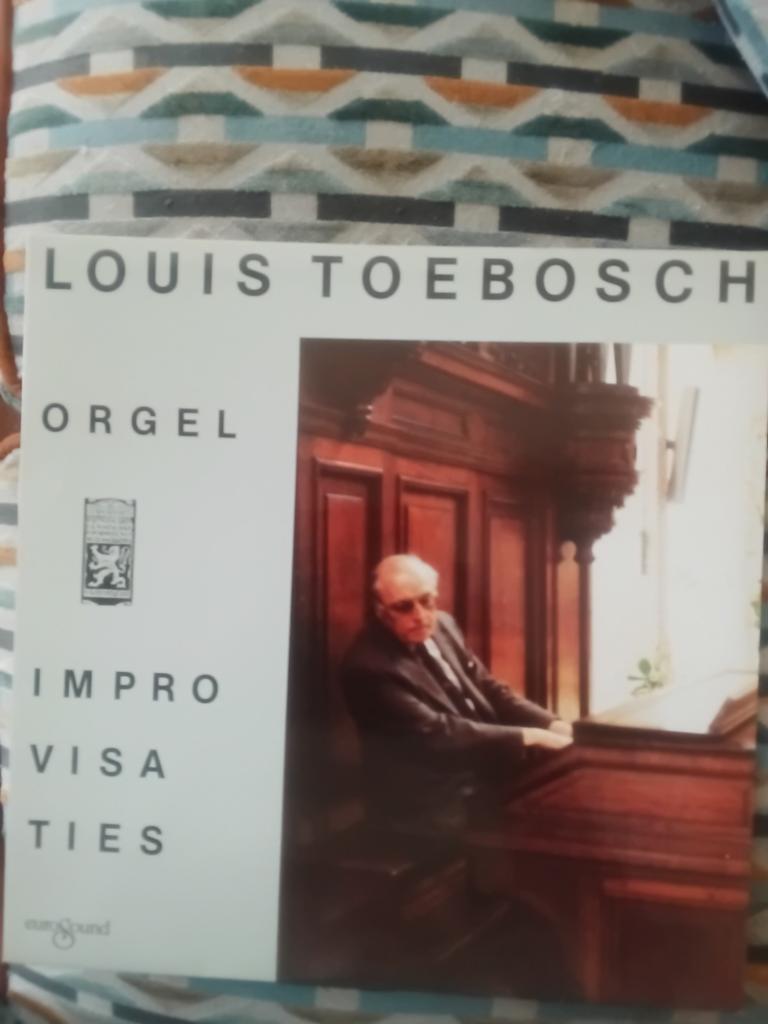 Louis Toebosch - Orgel Improvisaties (LP), Gebruikt, Verzenden, Modernisme tot heden, 12 inch