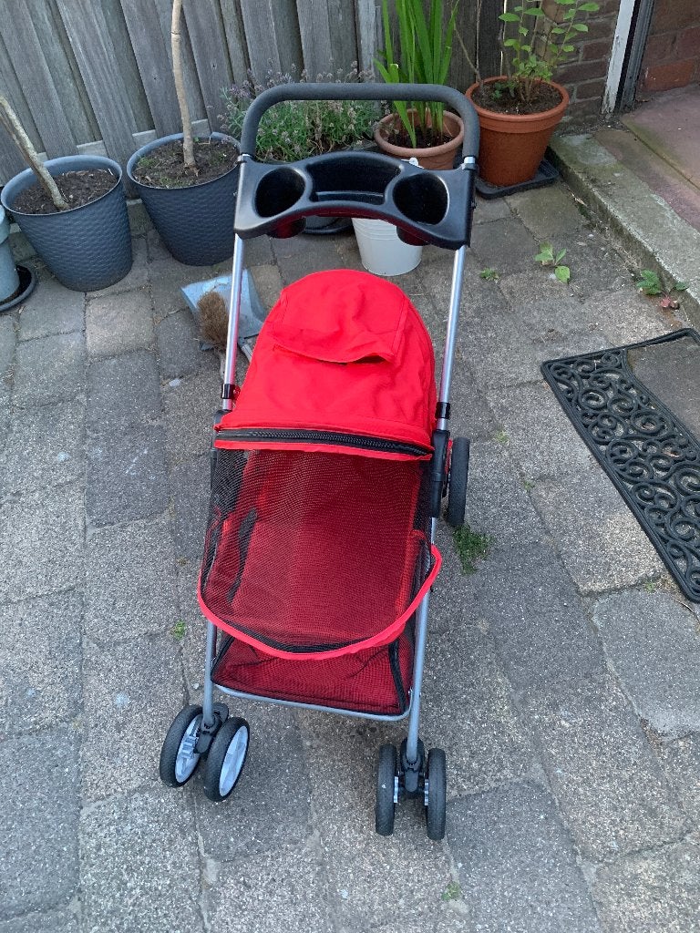 Hondenbuggy, Dieren en Toebehoren, Ophalen, Zo goed als nieuw