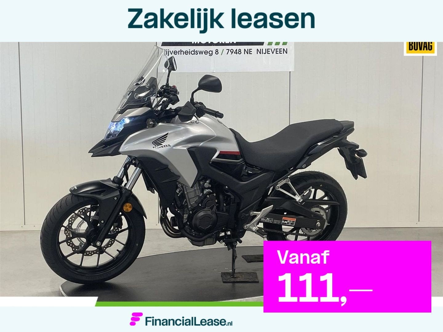 Honda CB 500 X ABS - 2019, Bedrijf, Sport, 471 cc, 12 t/m 35 kW