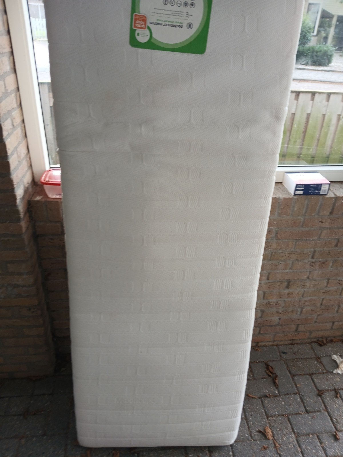 2x matras 70x200, Ophalen of Verzenden, Gebruikt, Eenpersoons, 70 cm of minder