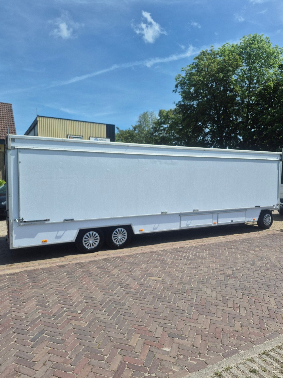 Evers marktwagen 8 meter Hydrolische mover !! Agf geschikt !, Ophalen