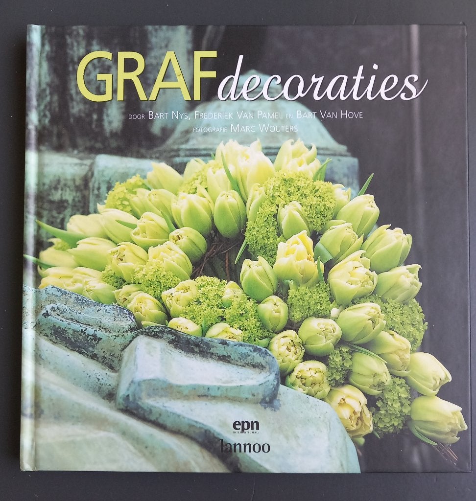 Bloemstukken - Boek over grafdecoraties, Bart Nys, Frederiek Van Pamel, Bart Van Hove, Ophalen of Verzenden, Zo goed als nieuw
