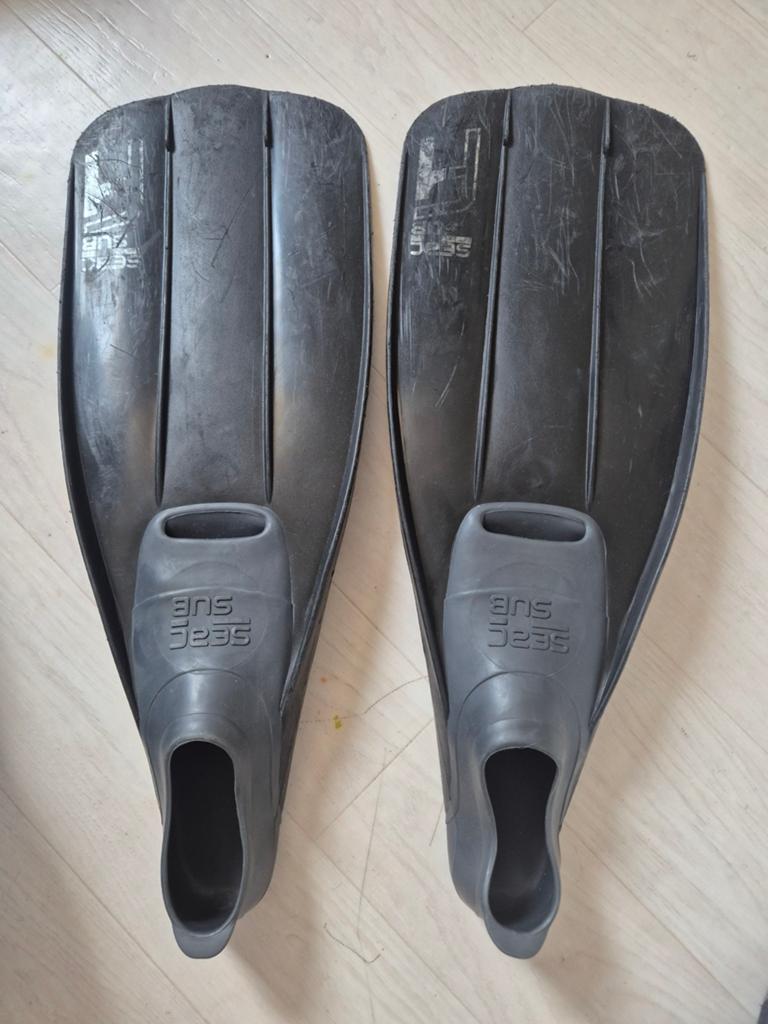 SEAC SUB Duikvliezen Maat 38-39 - Zo goed als nieuw, Watersport en Boten, Ophalen of Verzenden, Zo goed als nieuw, Zwem- of Duikvliezen