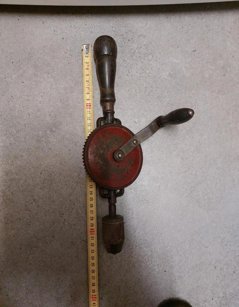 Vintage Stanley  624 handboor handboormachine 
Handmolen, Ophalen of Verzenden, Gebruikt