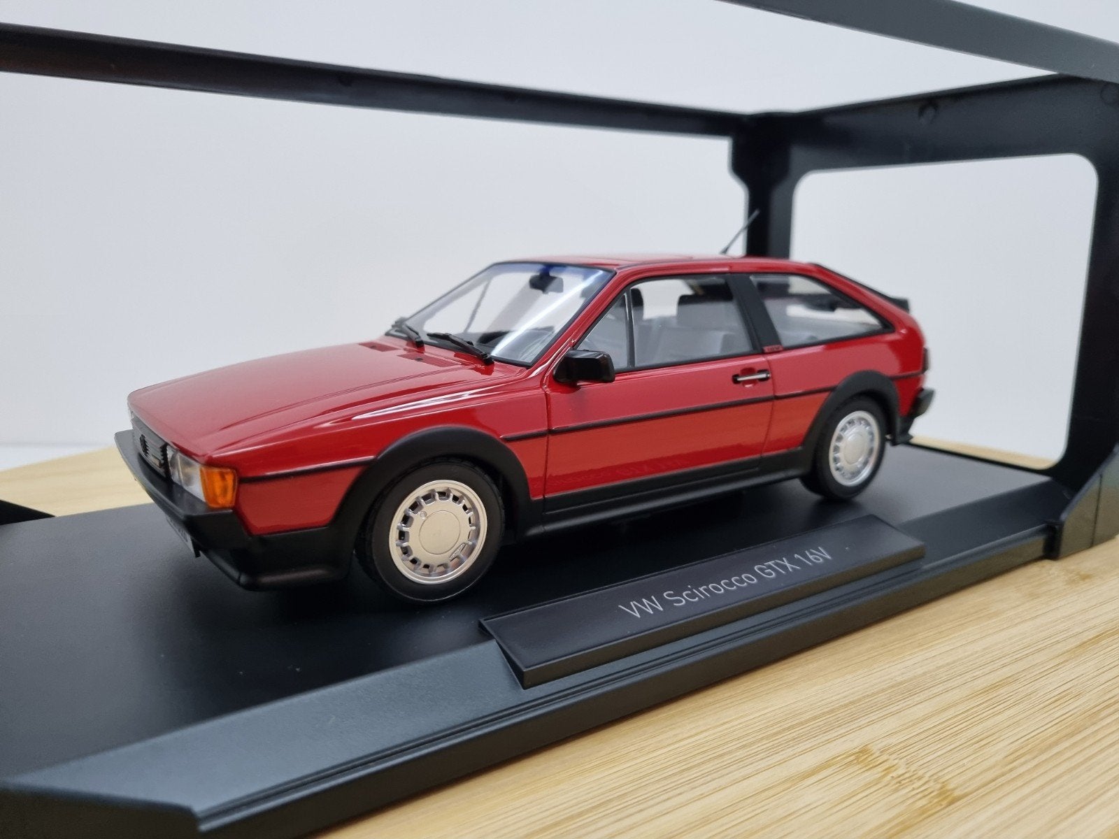 Norev Volkswagen Scirocco mk2 GTX 16v Rood Limited Edition, Auto, Verzenden, Nieuw, Norev