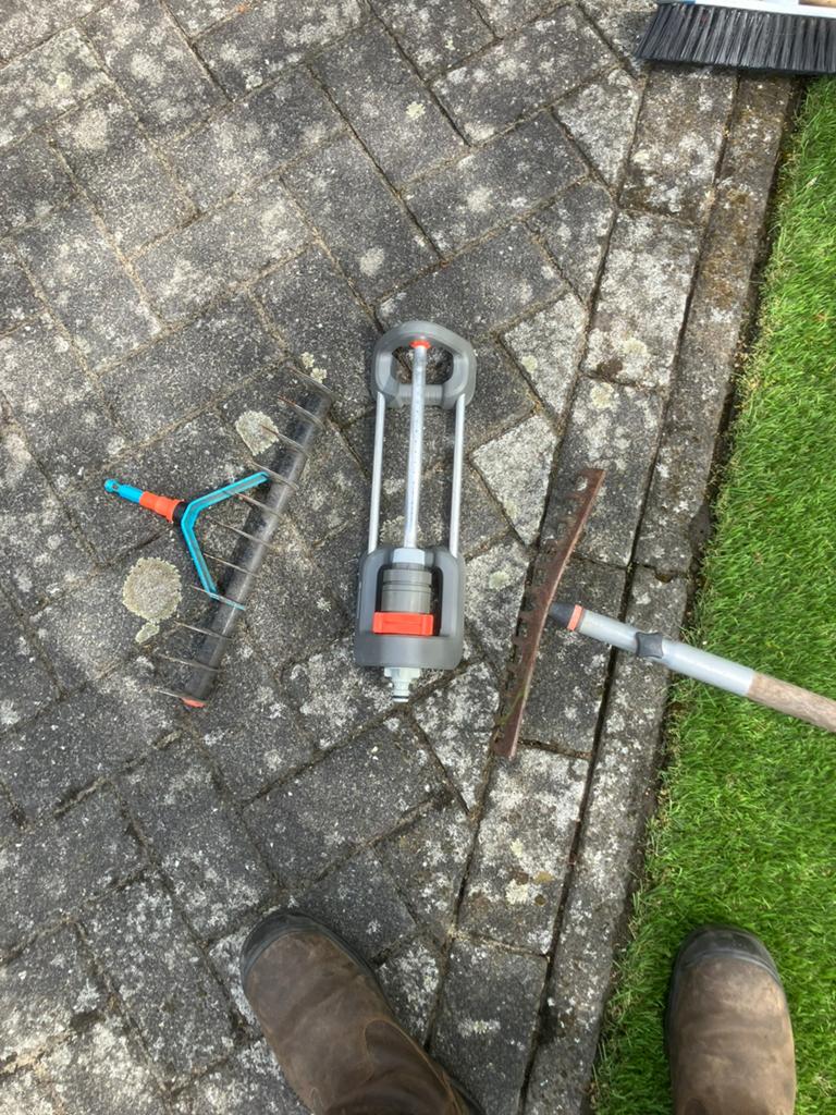 Gardena tuin gereedschap, Ophalen of Verzenden, Gebruikt, Hark
