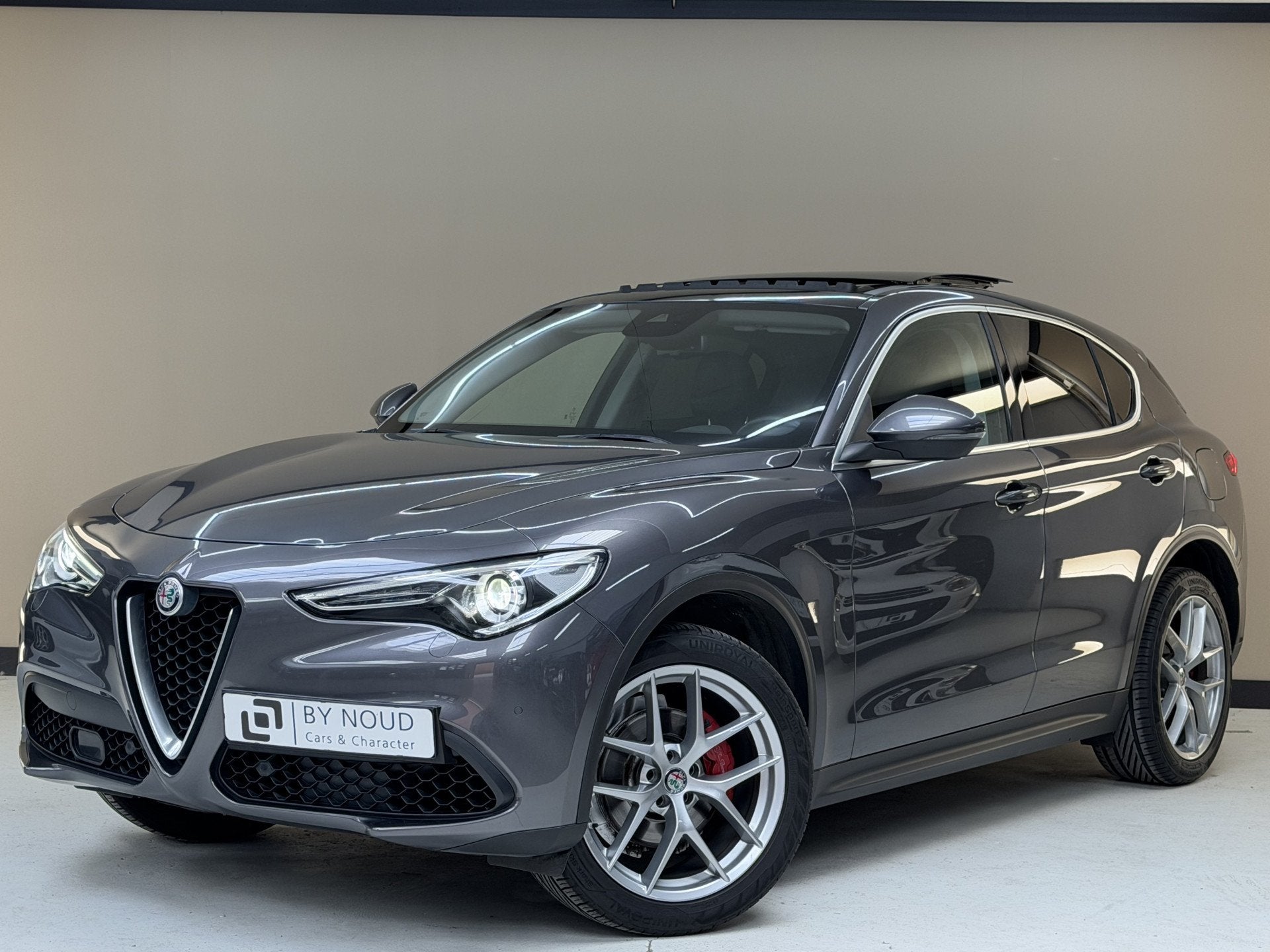 Alfa Romeo Stelvio 2.0 T AWD Super, 280Pk, 2017, 2de eigenaa, Auto's, Alfa Romeo, 4 cilinders, Automatische klimaatregeling, Bedrijf