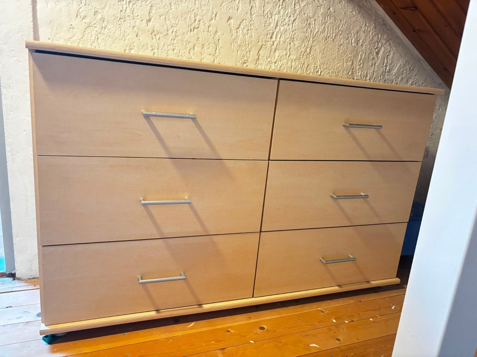 Gratis: Dressoir, ladekast, commode, kamerkast met 6 lades, Ophalen, Gebruikt, 100 tot 150 cm, Met lade(s)