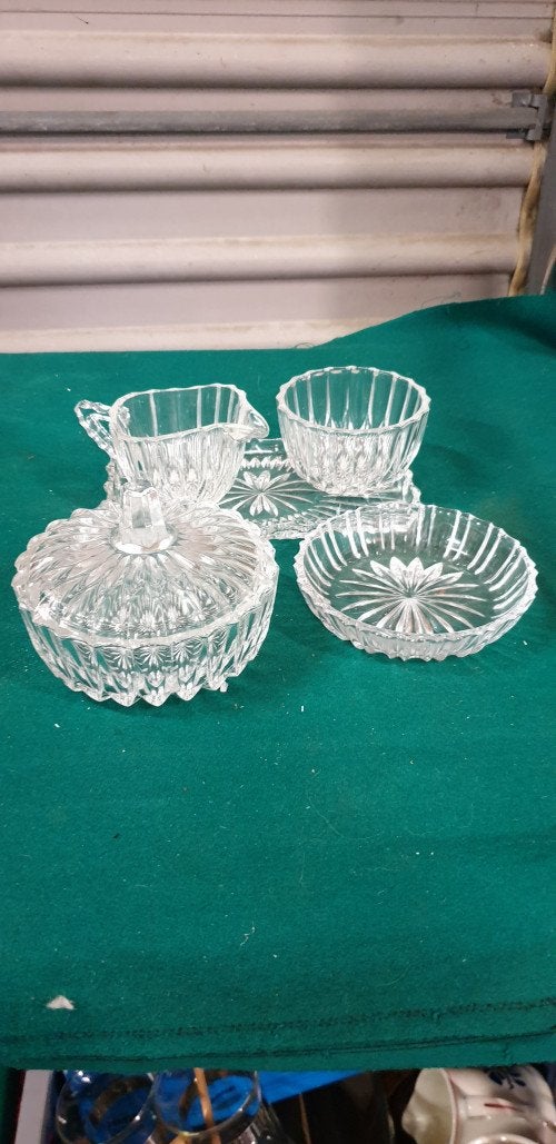 kristallen roomset, Ophalen of Verzenden, 'T Olde Gre-j, Info@toldegrej.nl, Endepoelstraat 20f Didam