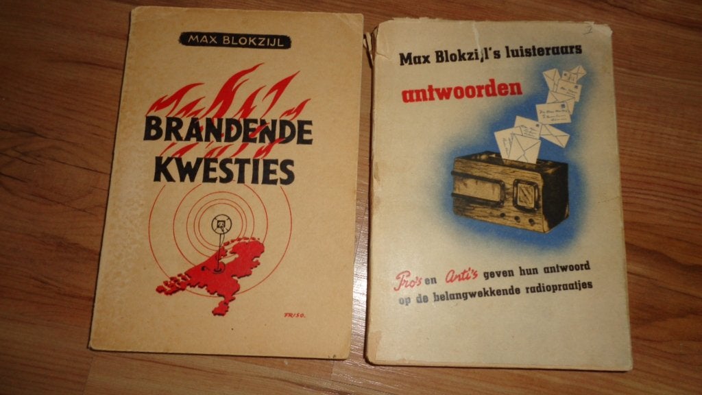 Max Blokzijl wo2 oorlog ww2 NSB georienteerd, Verzenden, Overige soorten, Nederland, Boek of Tijdschrift