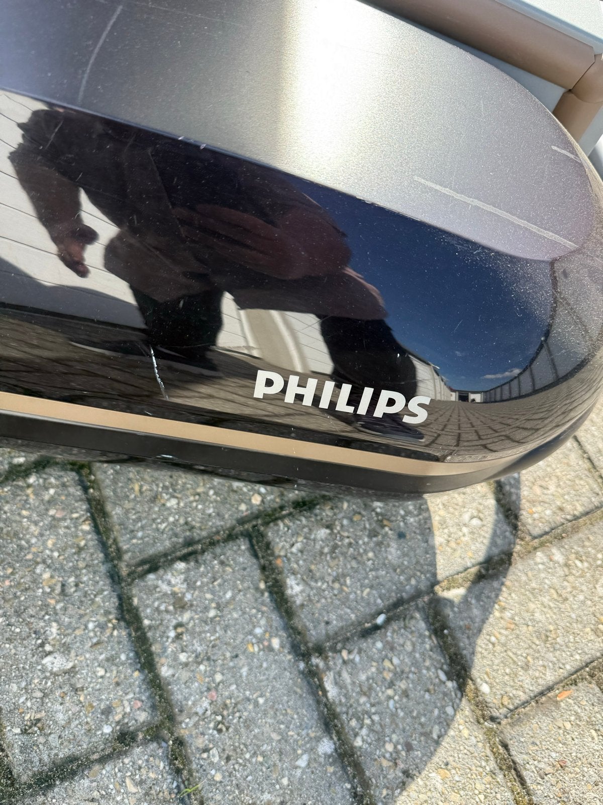 Philips Sunmobile 4S Zonnebank met Facial Plus, Witgoed en Apparatuur, Ophalen, Gebruikt, Zonnebank dubbelzijdig, 10 tot 15 lampen