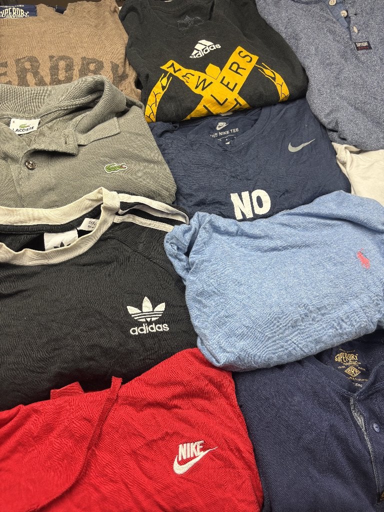 Partij branded longsleeves – circa 70–105 stuks, Ophalen of Verzenden, Nieuw, Overige maten, Zwart