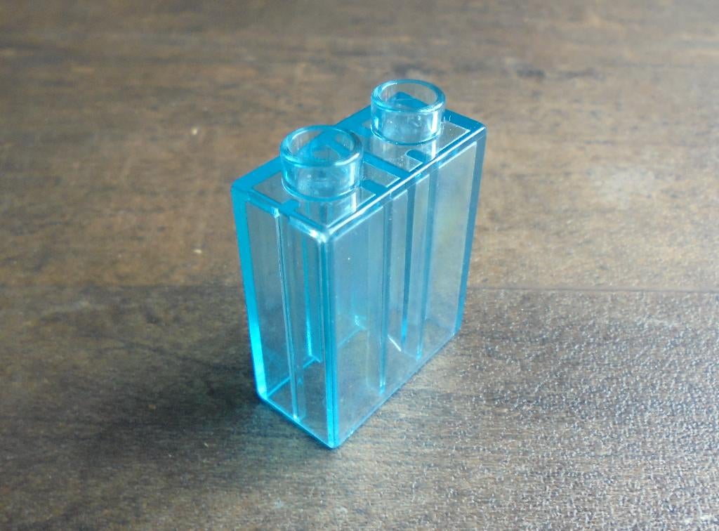 Lego Duplo Brick Trans 1x2x2 (zie foto's) 13, Ophalen of Verzenden, Gebruikt, Losse stenen, Duplo