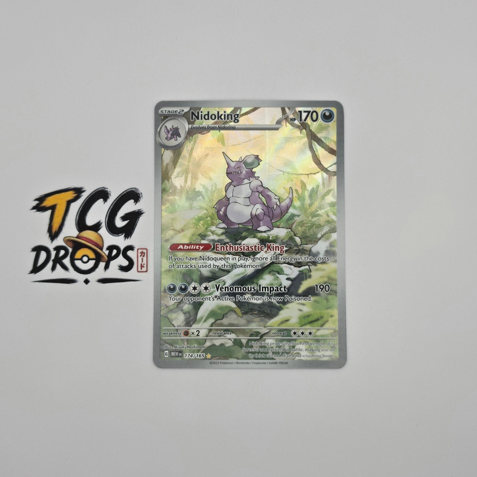 Nidoking 	Scarlet & Violet 151	MEW174/165