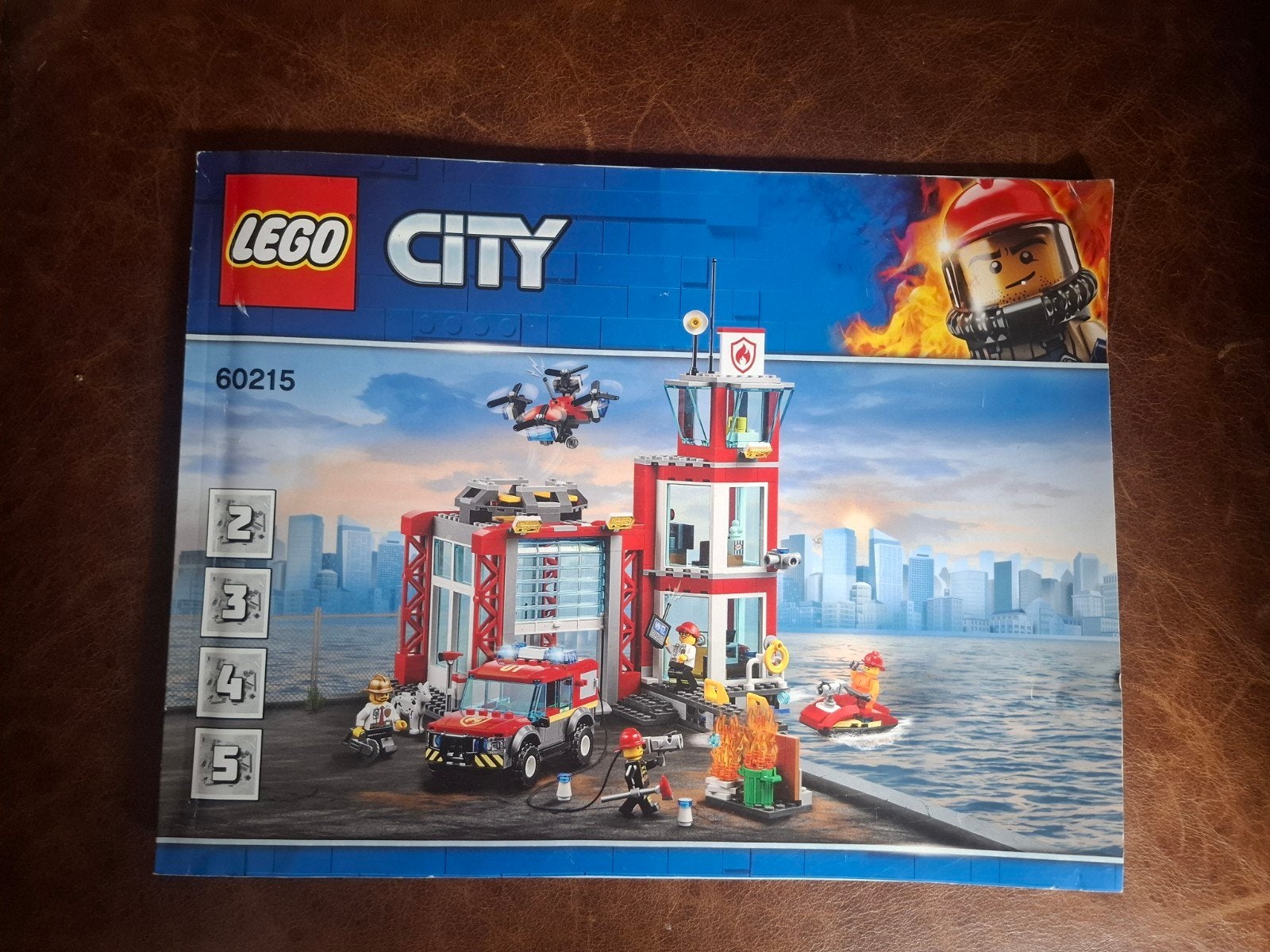 Lego City 60215 boekje, handleiding, Ophalen, Zo goed als nieuw