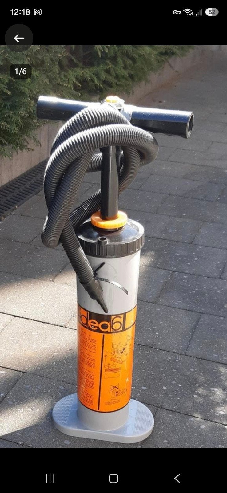 gratis Ferno Idea 6 Hi-Output Dubbele Actie Handpomp, Caravans en Kamperen, Ophalen, Gebruikt