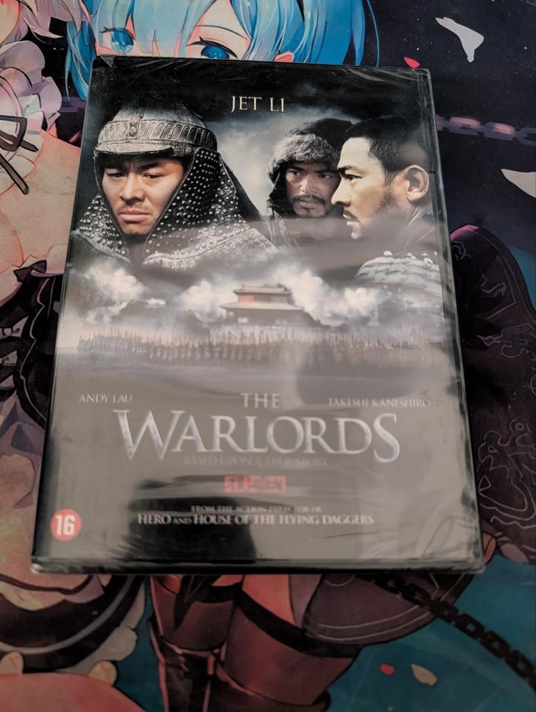 The Warlords DVD (Jet Li) - Nieuw in verpakking, Vanaf 16 jaar, Ophalen of Verzenden, Nieuw in verpakking, Actie