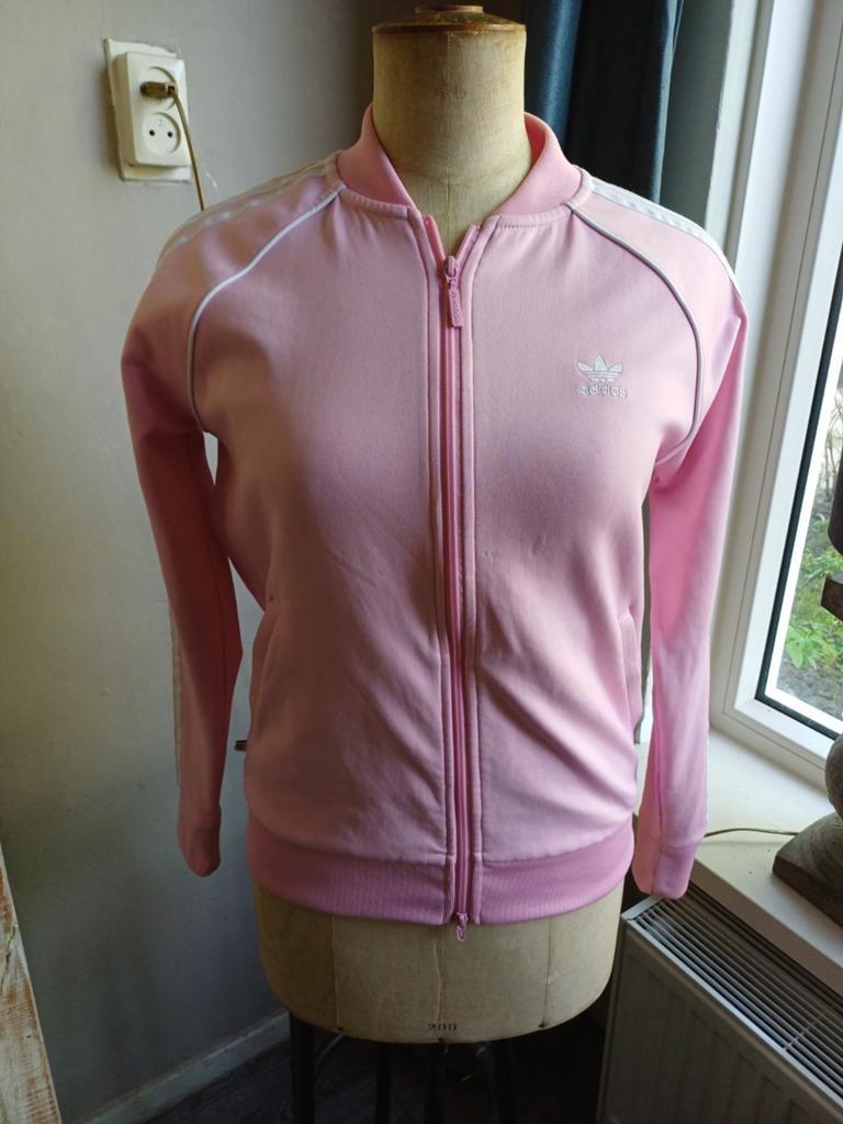 Adidas vest roze M, Maat 38/40 (M), Adidas, Ophalen of Verzenden, Zo goed als nieuw