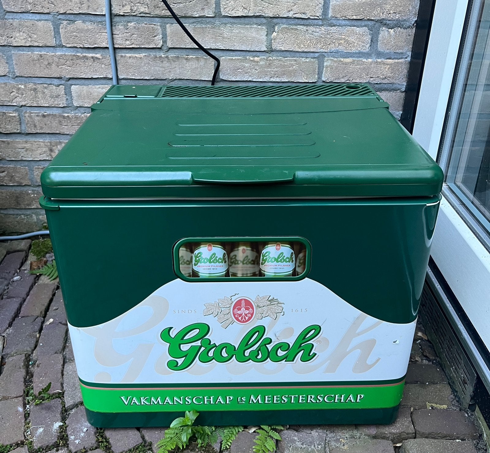 Grolsch koelkrat, Ophalen, Gebruikt, Koelbox, Compressor