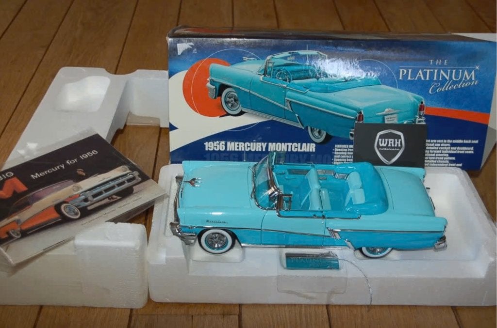 1:18 MERCURY MONTCLAIR 1956 Convertible Sun star in box WRH, Hobby en Vrije tijd, Ophalen of Verzenden, Zo goed als nieuw, Auto