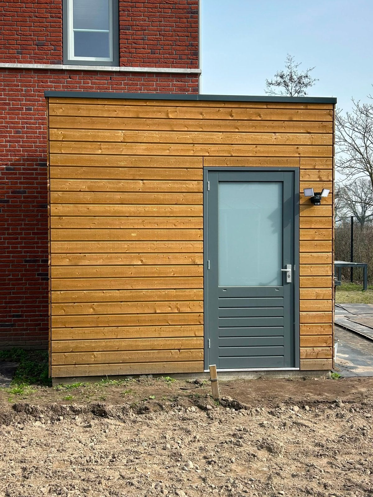 Houten berging NIEUW, Ophalen, Zo goed als nieuw, Hout, Overige typen