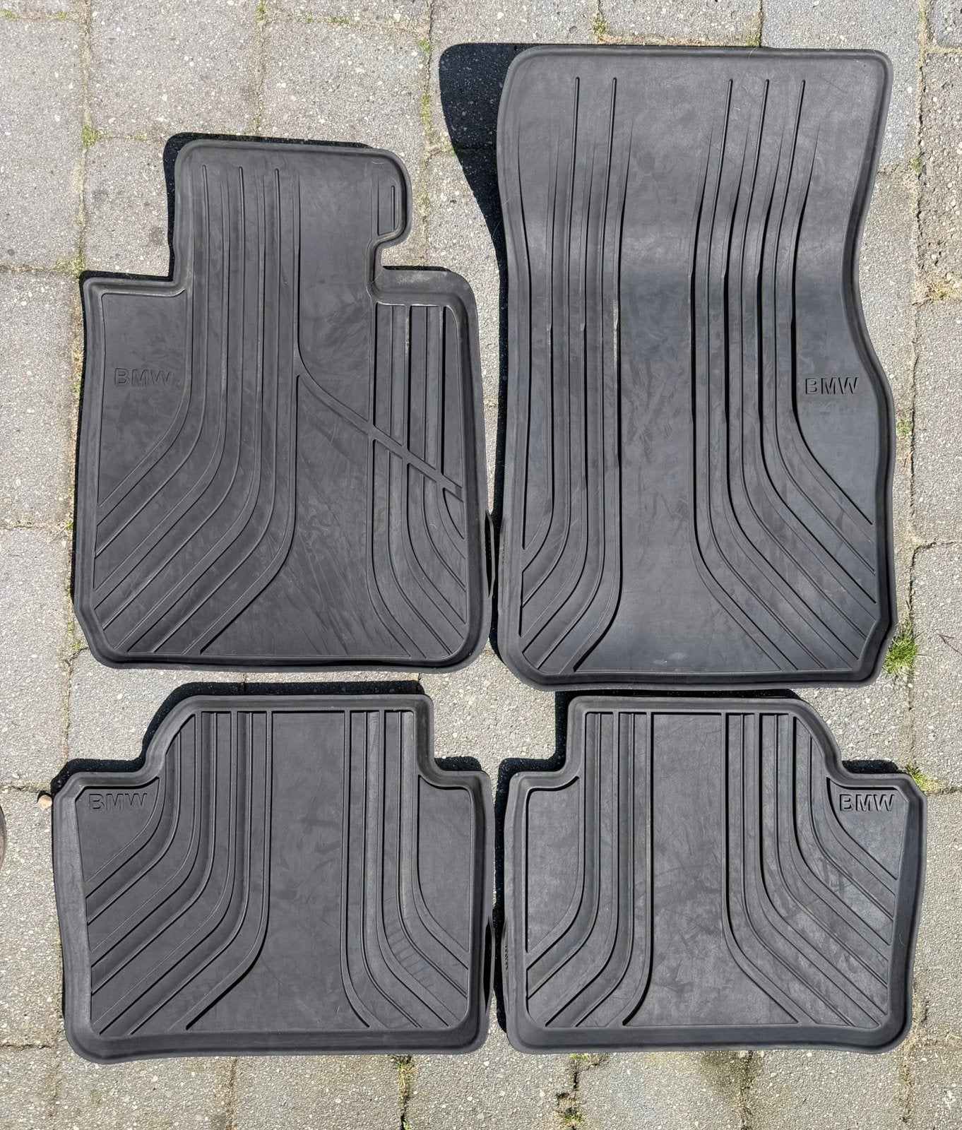 BMW winter mattenset /rubbermattenset, Ophalen, Zo goed als nieuw