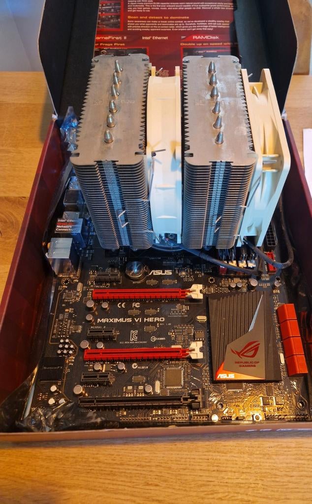 i7 4770K + Asus moederbord + 16GB RAM, Computers en Software, Moederborden, Ophalen, Gebruikt, DDR3, LGA 1150