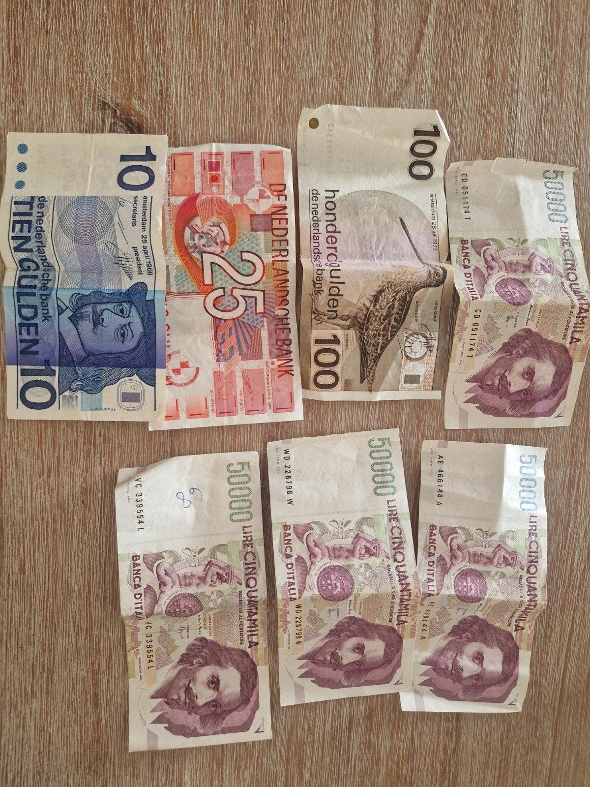 Oude Nederlandse Guldens en Italiaanse Lires, Ophalen of Verzenden