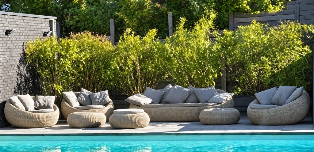 Apple Bee Cocoon loungeset – compleet – nieuwprijs ca. €7850, Ophalen, Overige materialen, Gebruikt, Loungeset