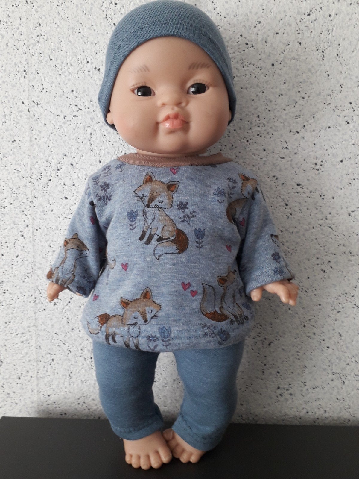 Poppenkleertjes babypop 34 cm, Ophalen of Verzenden, Nieuw, Babypop