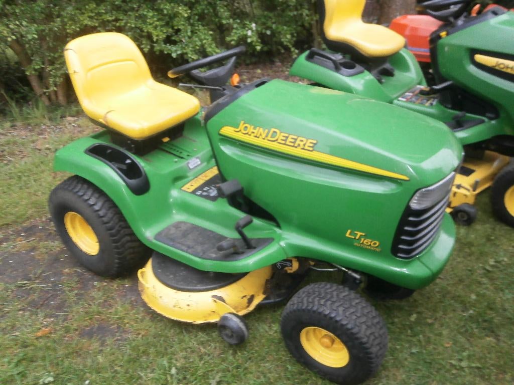 wegens inruil 3 x zitmaaier 2 x john deere en 1 x husqvarna, Tuin en Terras, Gebruikt, 120 cm of meer, Ophalen, John Deere