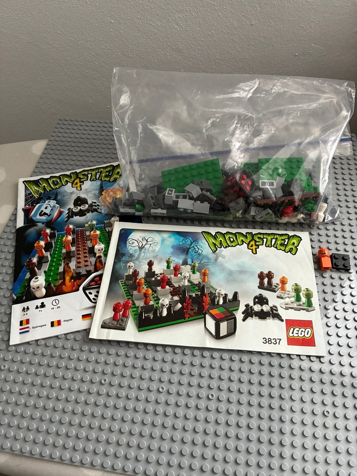Lego Monster 4 spel 3738, Overige thema's, Lego, Overige typen, Ophalen of Verzenden