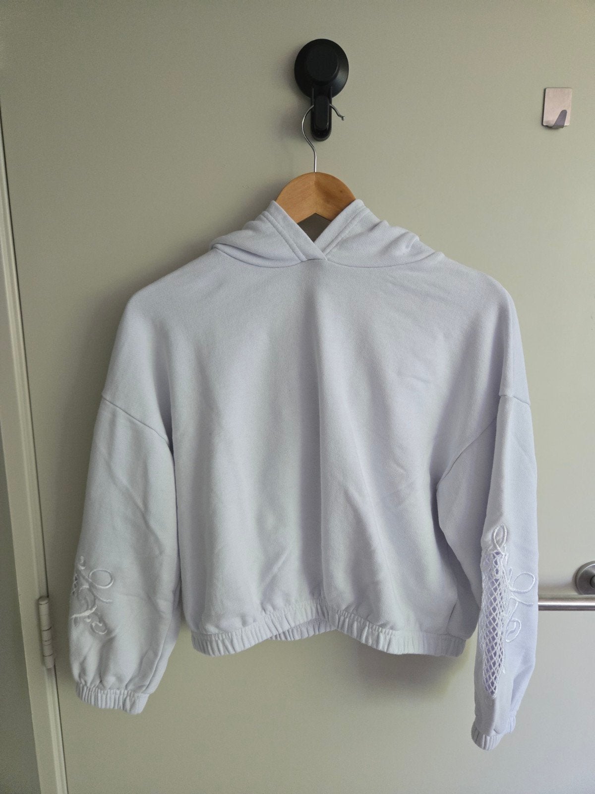 OVS Lichtpaarse Cropped Hoodie Maat S, Paars, Ophalen of Verzenden, Zo goed als nieuw, Maat 36 (S)