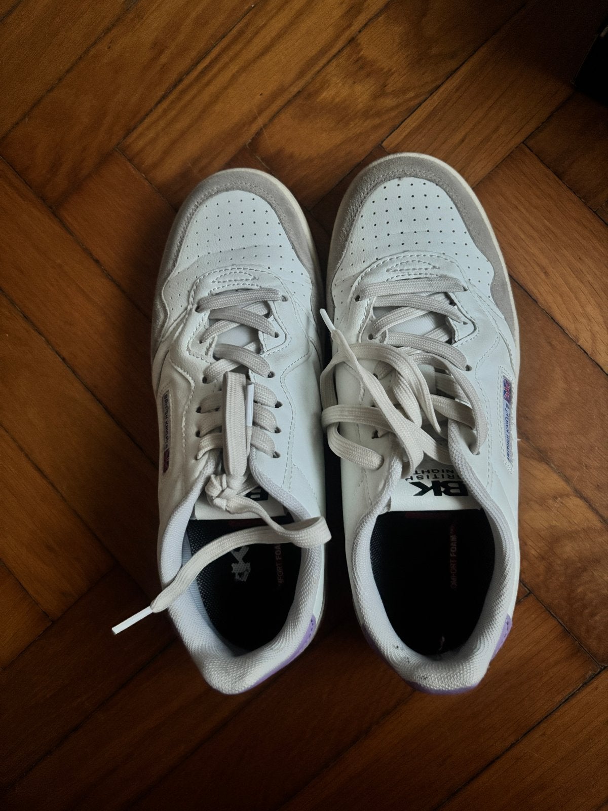 British Knights Sneakers - Wit/Grijs, Ophalen of Verzenden, Zo goed als nieuw, Wit, Sneakers of Gympen